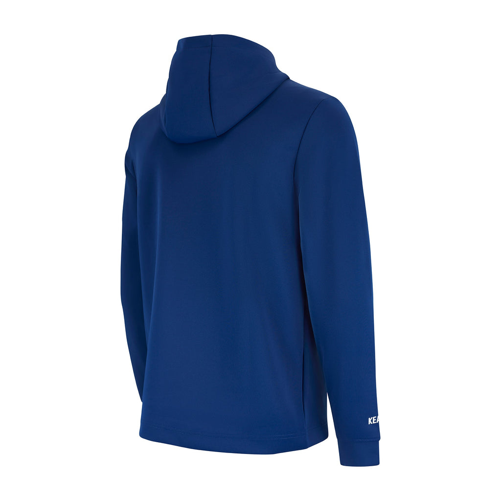 Keada Men's Essential Hoodie - Blue, alternative view 3, available at Aztecs Bikes in East London