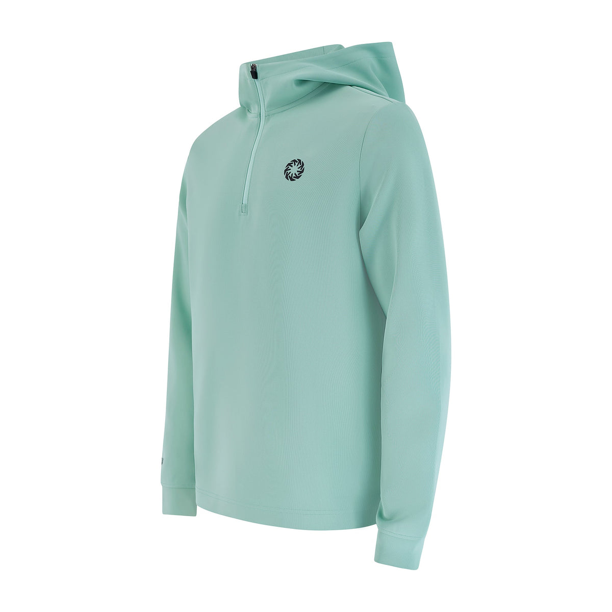 Keada Men's Essential Hoodie - Mint, alternative view 2, available at Aztecs Bikes in East London