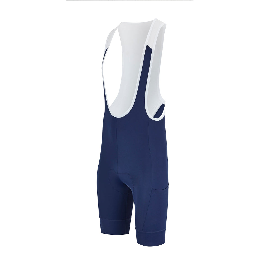 Keada Men's Pro Cargo Bib Shorts - Navy, alternative view 2, available at Aztecs Bikes in East London