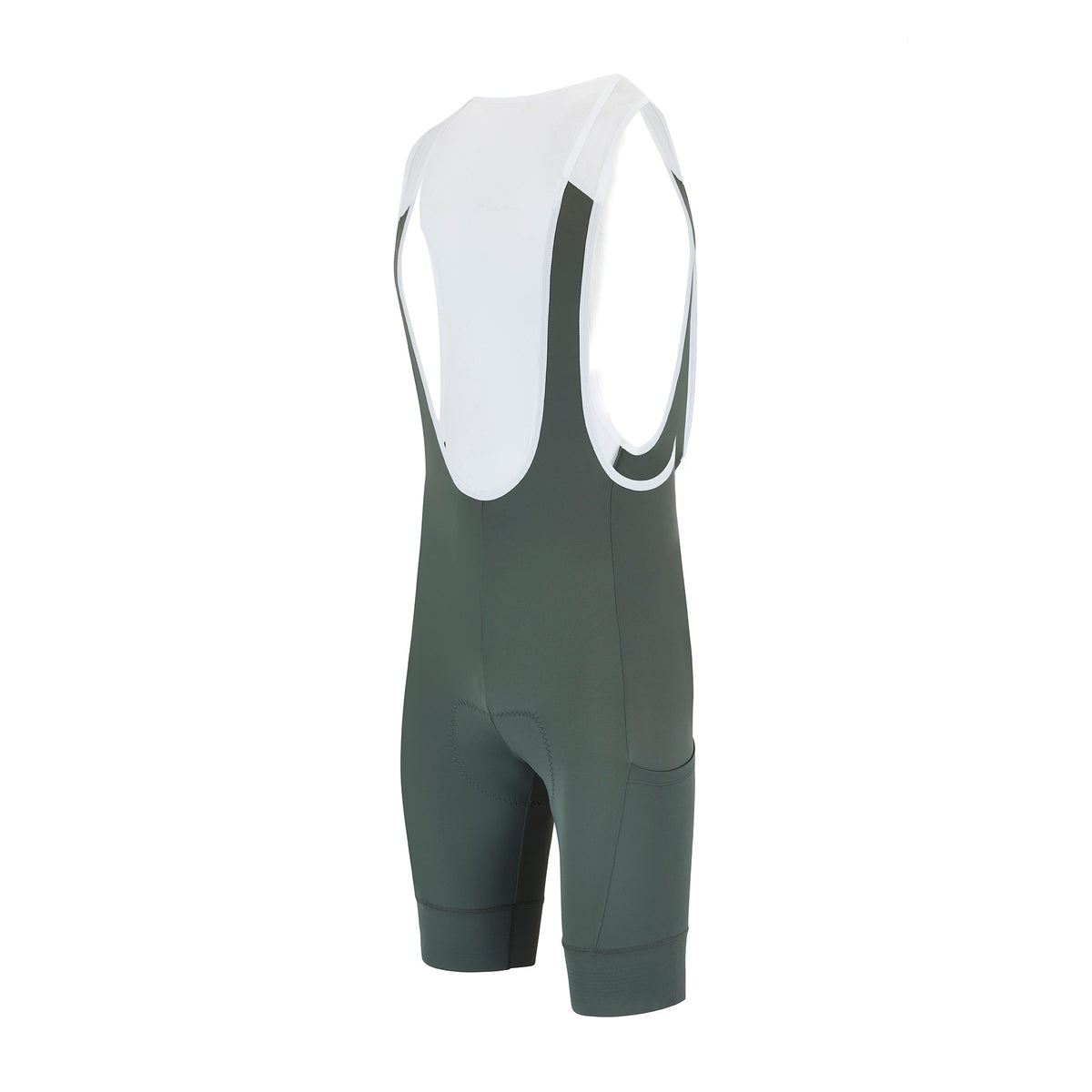 Keada Men's Pro Cargo Bib Shorts - Olive, alternative view 2, available at Aztecs Bikes in East London