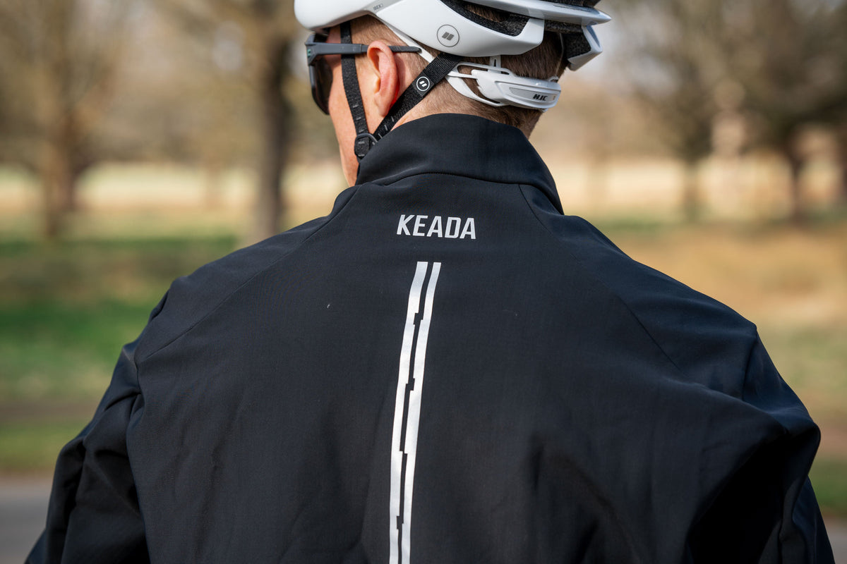 Keada Men's Storm Jacket - Black, alternative view 2, available at Aztecs Bikes in East London