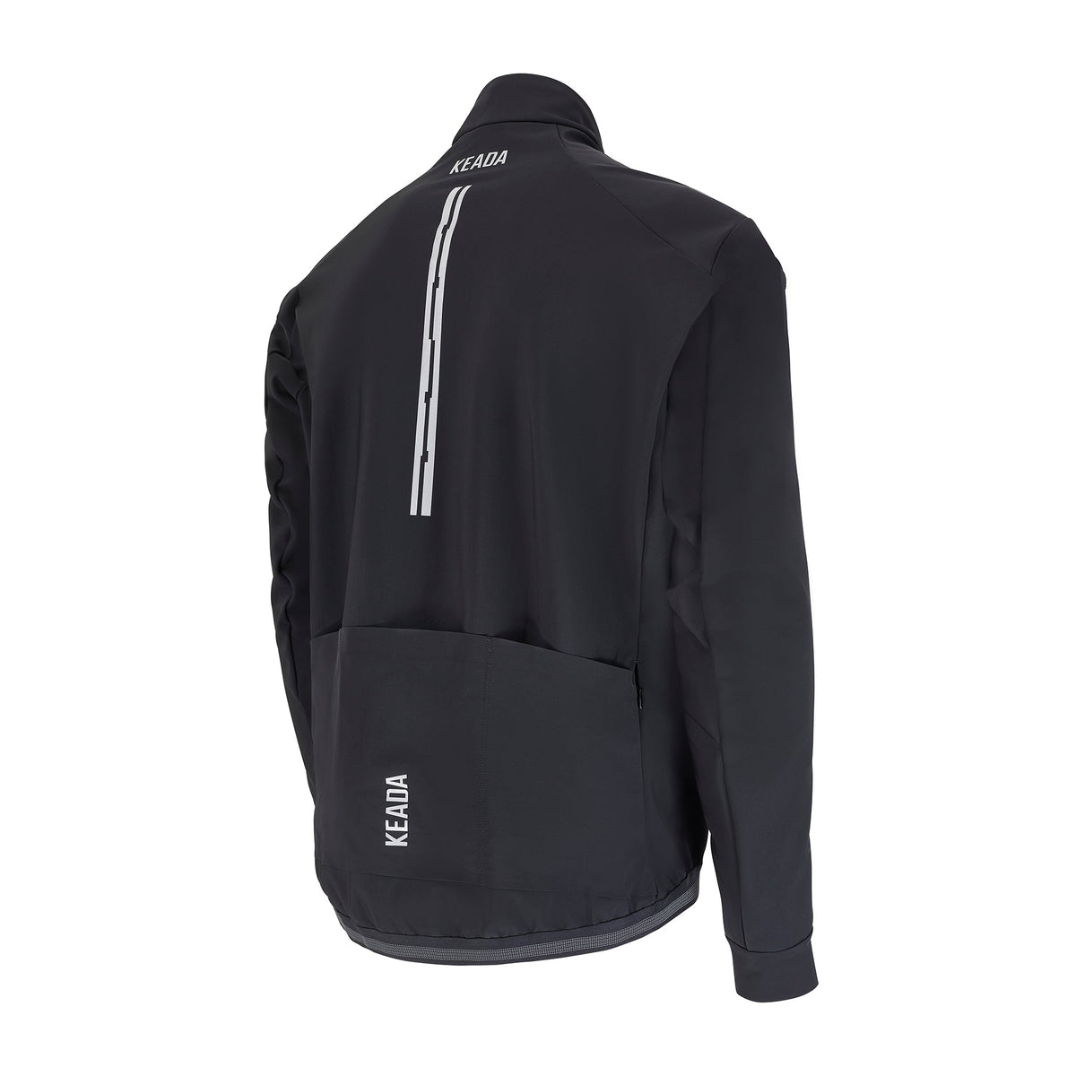 Keada Men's Storm Jacket - Black, alternative view 4, available at Aztecs Bikes in East London