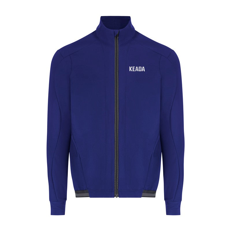 Keada Men's Storm Jacket - Navy, official product photo, available at Aztecs Bikes in East London