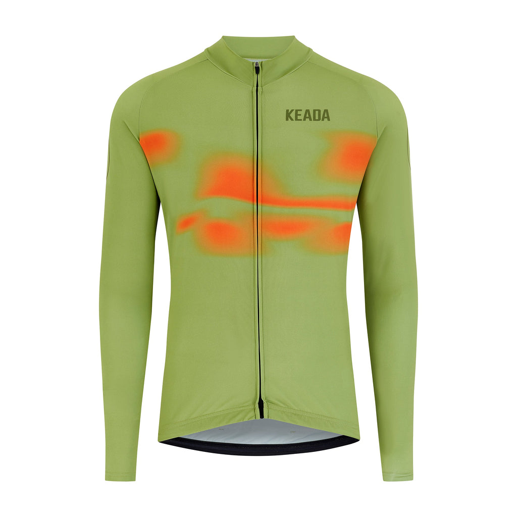 Keada Onwards Five - Men's Long Sleeved Jersey, official product photo, available at Aztecs Bikes in East London