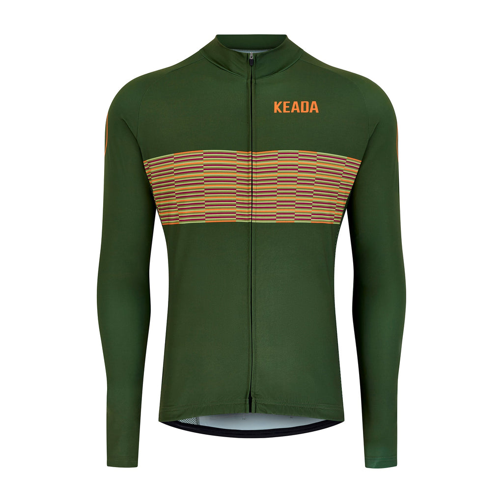 Keada Onwards One - Men's Long Sleeved Jersey, official product photo, available at Aztecs Bikes in East London