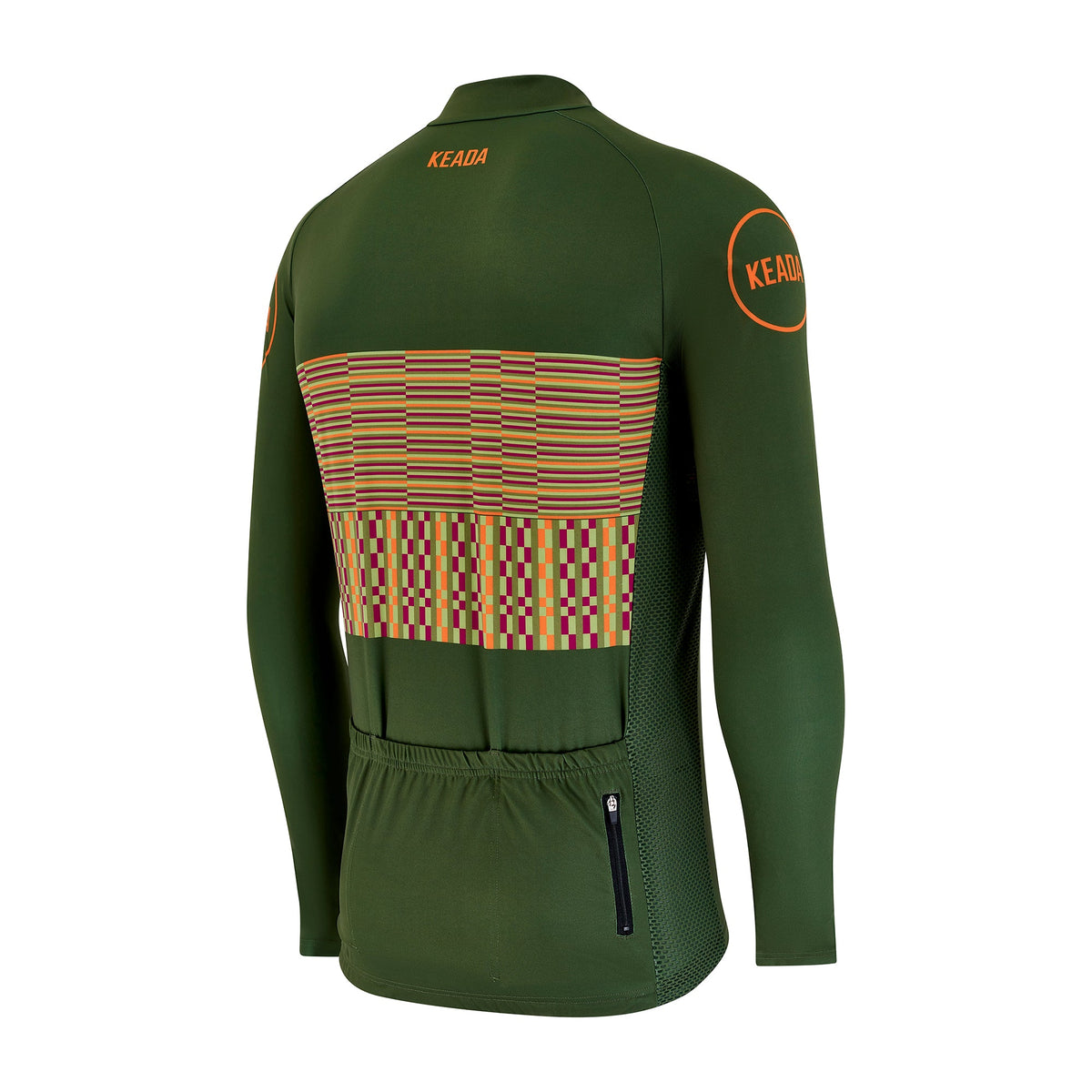 Keada Onwards One - Men's Long Sleeved Jersey, alternative view 3, available at Aztecs Bikes in East London
