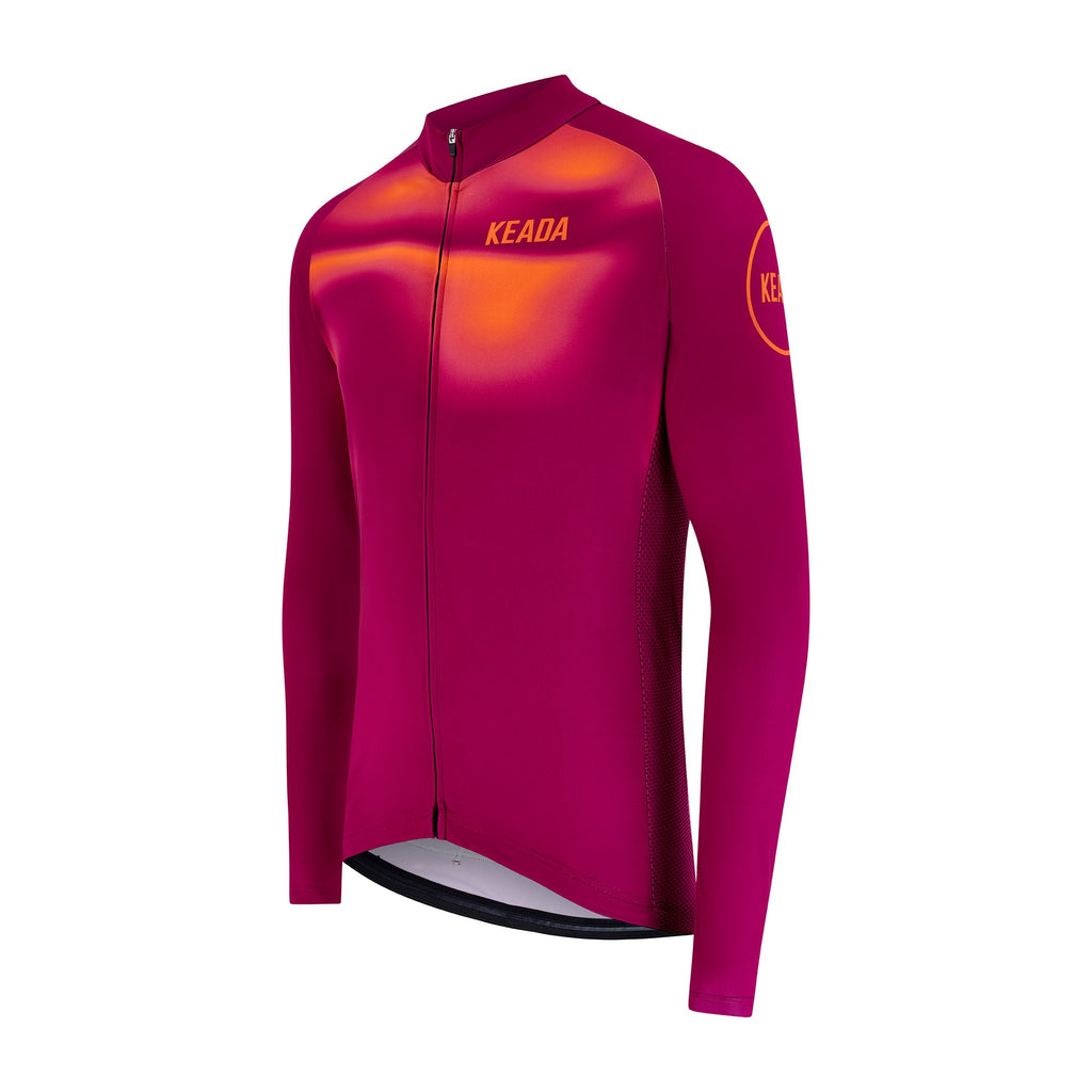 Keada Onwards Three - Men's Long Sleeved Jersey, alternative view 2, available at Aztecs Bikes in East London