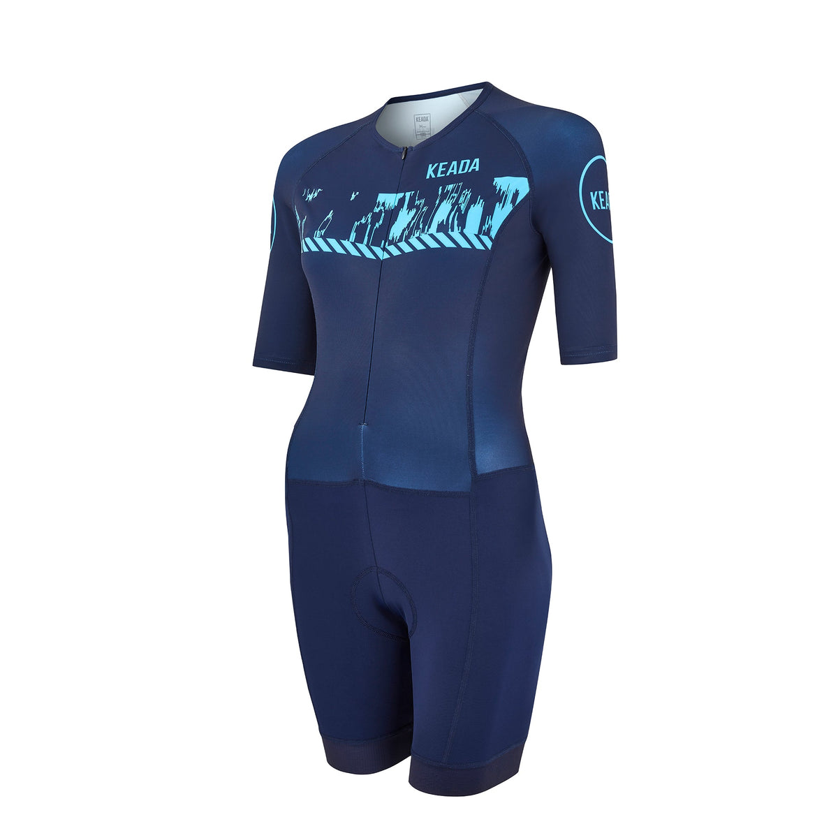 Keada Signal Four - Women's Sleeved Trisuit, alternative view 2, available at Aztecs Bikes in East London