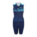 Keada Signal Three - Women's Sleeveless Trisuit, official product photo, available at Aztecs Bikes in East London