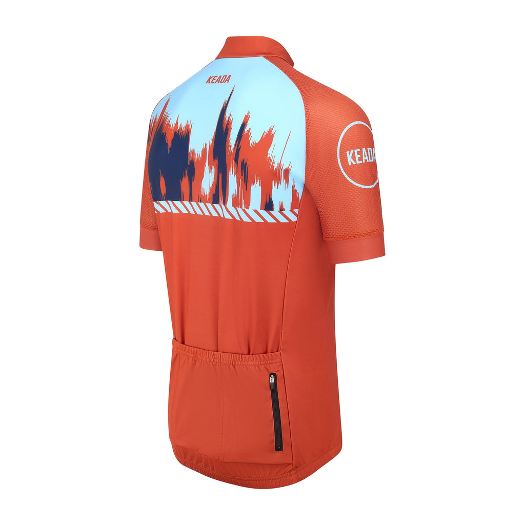 Keada Signal Two - Men's Short Sleeved Jersey, alternative view 3, available at Aztecs Bikes in East London
