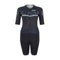 Keada Signal Two - Women's Sleeved Trisuit, official product photo, available at Aztecs Bikes in East London