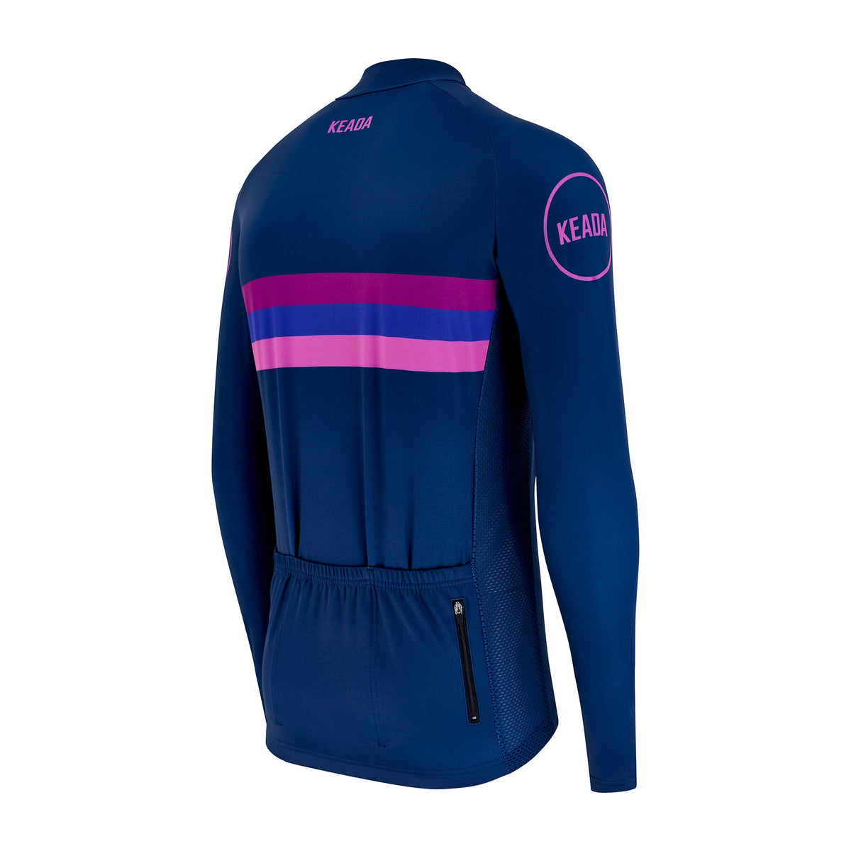 Keada Sunset - Men's Long Sleeved Jersey, alternative view 3, available at Aztecs Bikes in East London