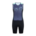 Keada Systematic Four Trisuit - Women's Sleeveless Trisuit Green, official product photo, available at Aztecs Bikes in East London