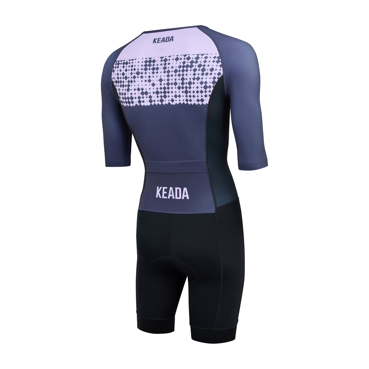 Keada Systematic One Trisuit - Women's Sleeved Trisuit Purple, alternative view 2, available at Aztecs Bikes in East London