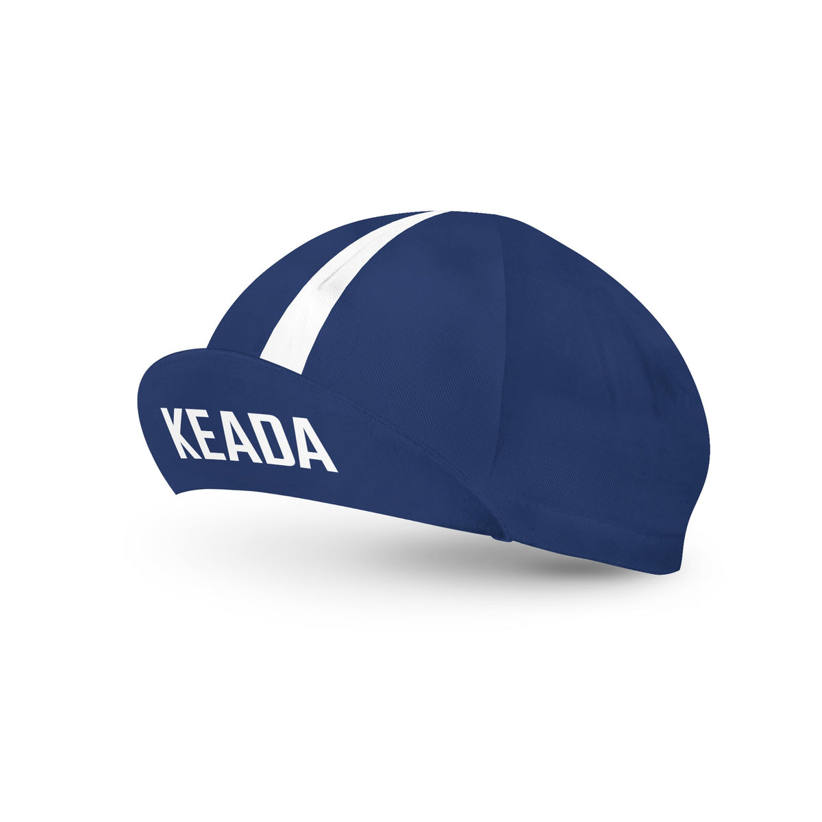 Keada Unisex Essential Cycling Cap - Navy, official product photo, available at Aztecs Bikes in East London