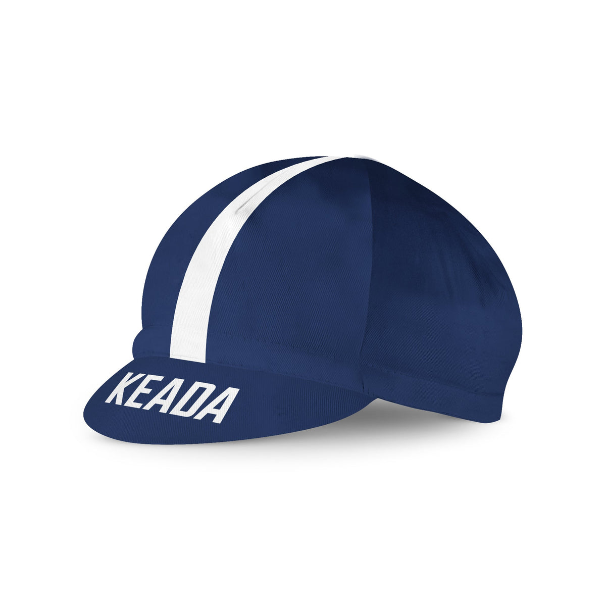 Keada Unisex Essential Cycling Cap - Navy, alternative view 2, available at Aztecs Bikes in East London
