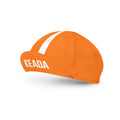 Keada Unisex Essential Cycling Cap - Orange, official product photo, available at Aztecs Bikes in East London