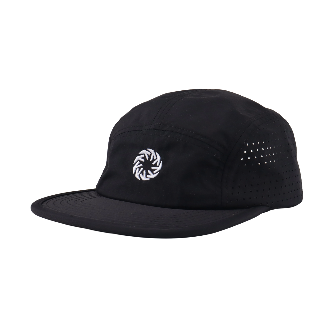 Keada Unisex Essential Lightweight Cap - Black, alternative view 2, available at Aztecs Bikes in East London