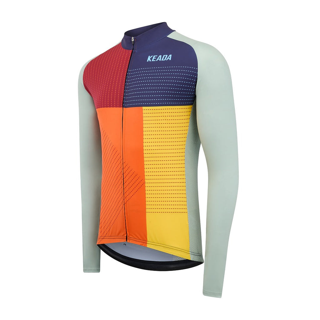Keada Weave One - Women's Long Sleeved Jersey, alternative view 2, available at Aztecs Bikes in East London