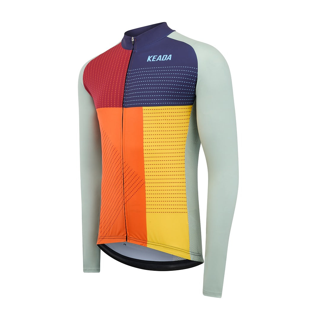 Keada Weave One - Women's Long Sleeved Jersey, alternative view 2, available at Aztecs Bikes in East London