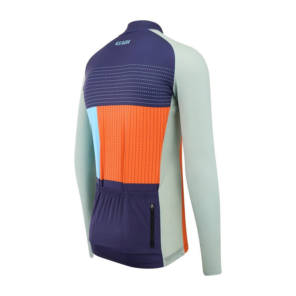 Keada Weave One - Women's Long Sleeved Jersey, alternative view 3, available at Aztecs Bikes in East London