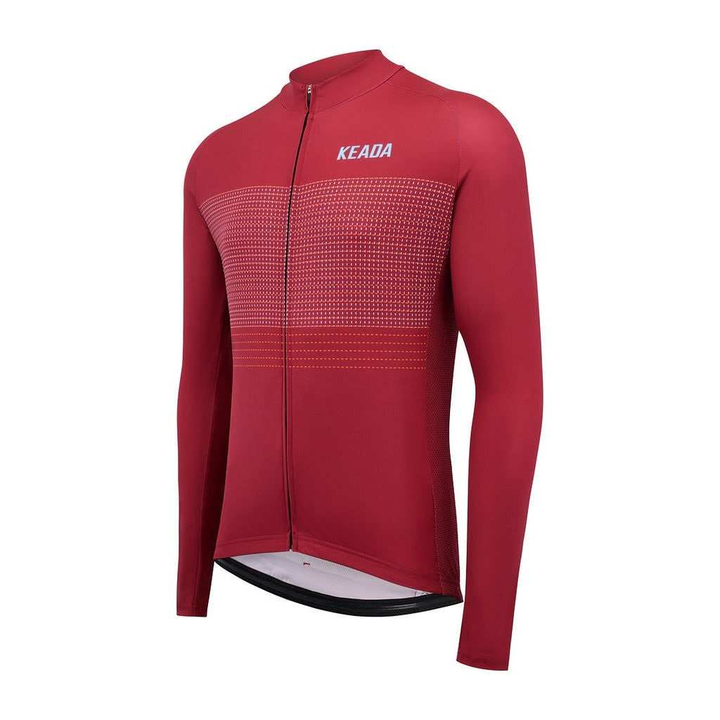 Keada Weave Two - Women's Long Sleeved Jersey, alternative view 2, available at Aztecs Bikes in East London