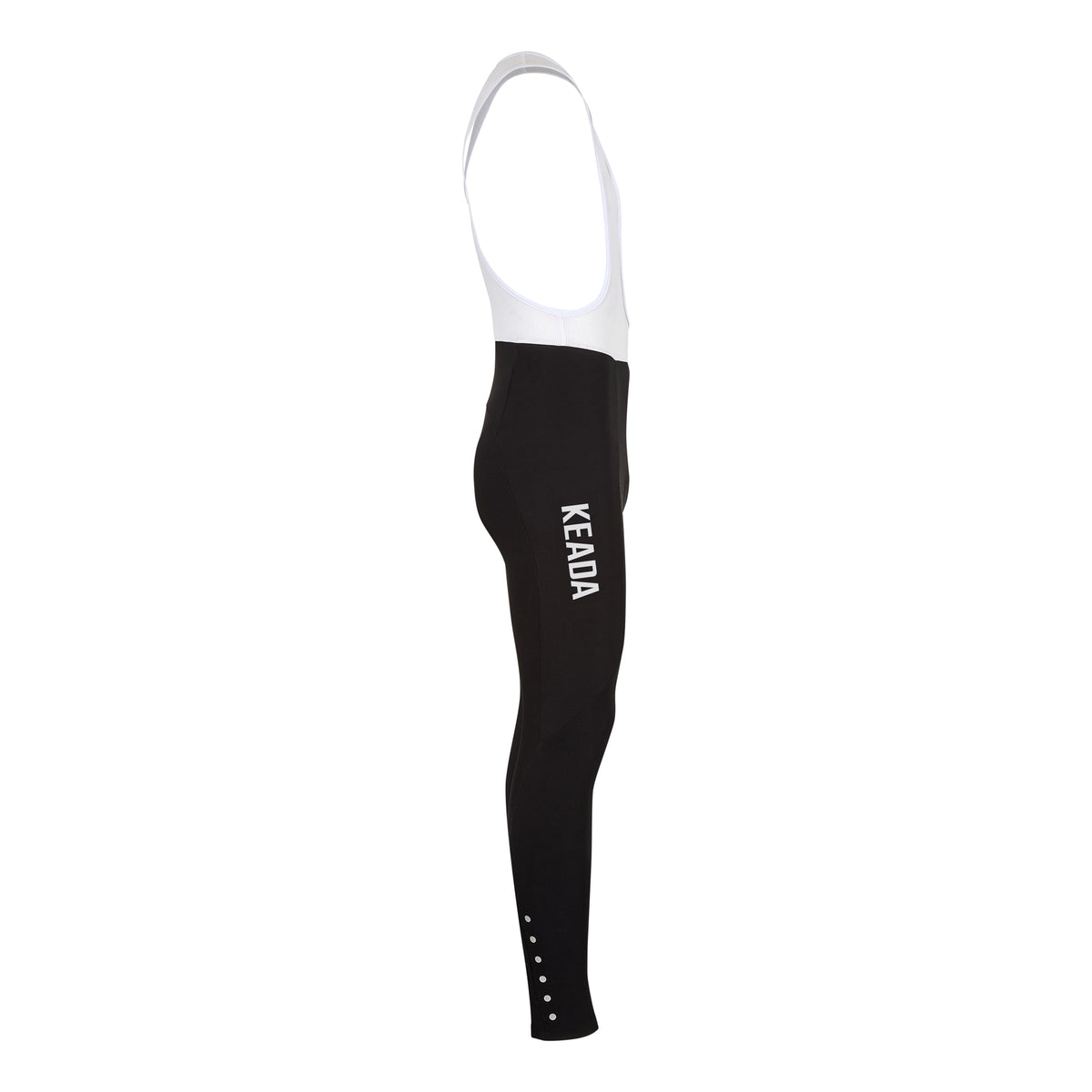Keada Women's Essential Bib Tights - Black, alternative view 2, available at Aztecs Bikes in East London