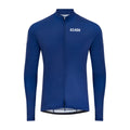 Keada Women's Essential Long Sleeved Cycling Jersey - Navy, official product photo, available at Aztecs Bikes in East London