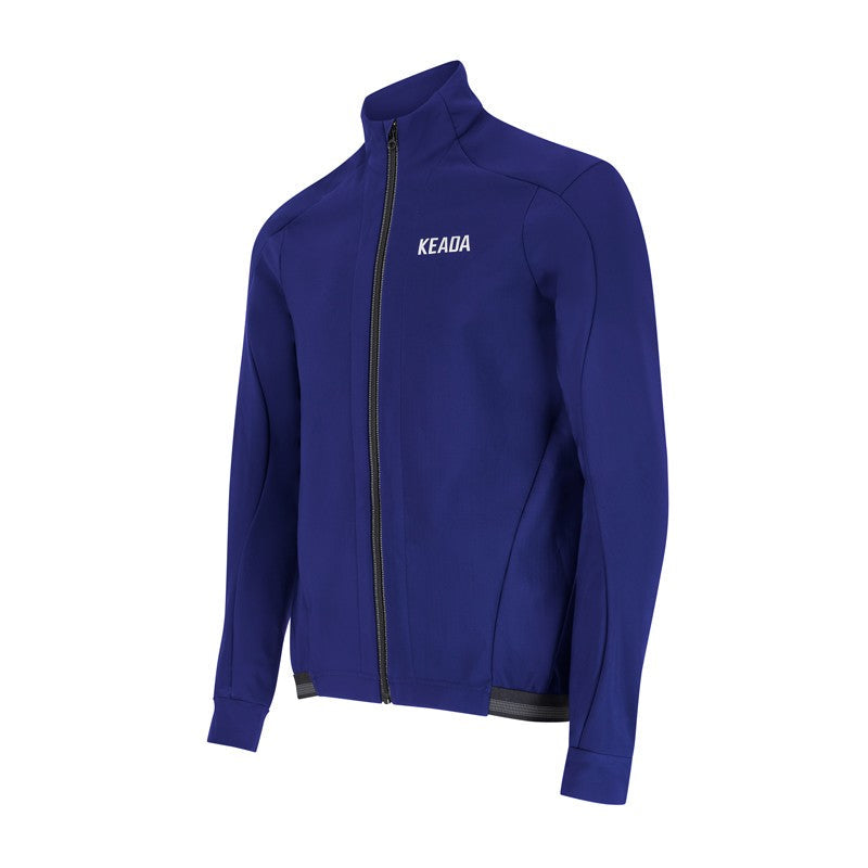 Keada Women's Storm Jacket - Navy, alternative view 2, available at Aztecs Bikes in East London