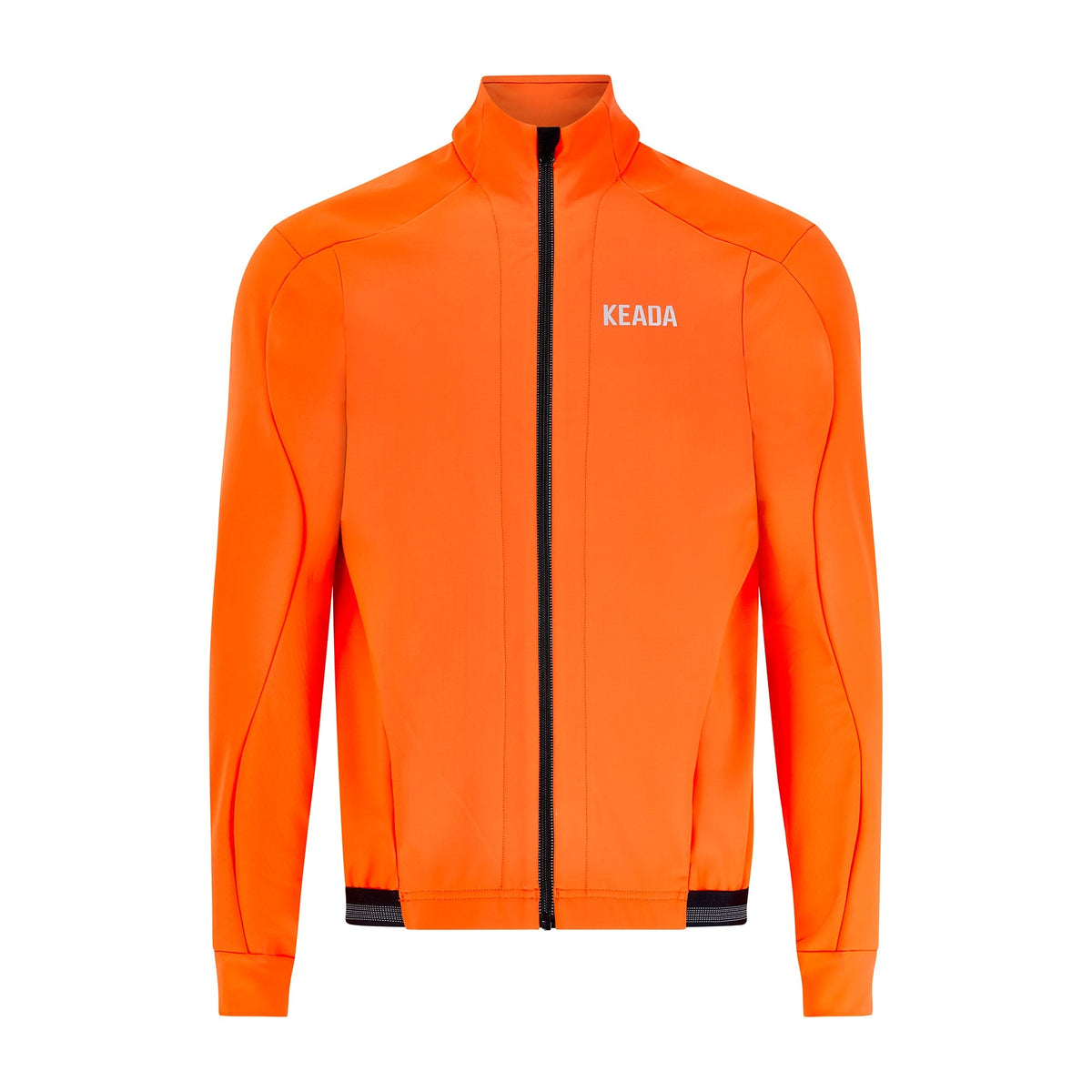 Keada Women's Storm Jacket - Orange, official product photo, available at Aztecs Bikes in East London