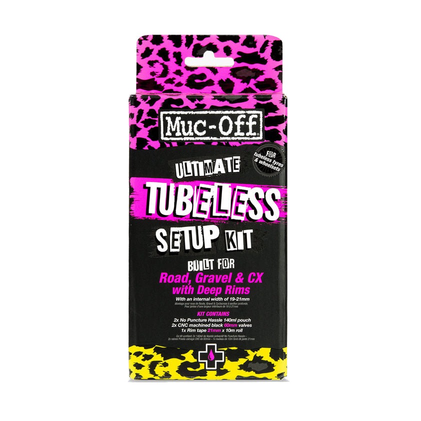 Muc-Off Ultimate Tubeless Setup Kit, Complete Puncture-Protection Conversion Pack
