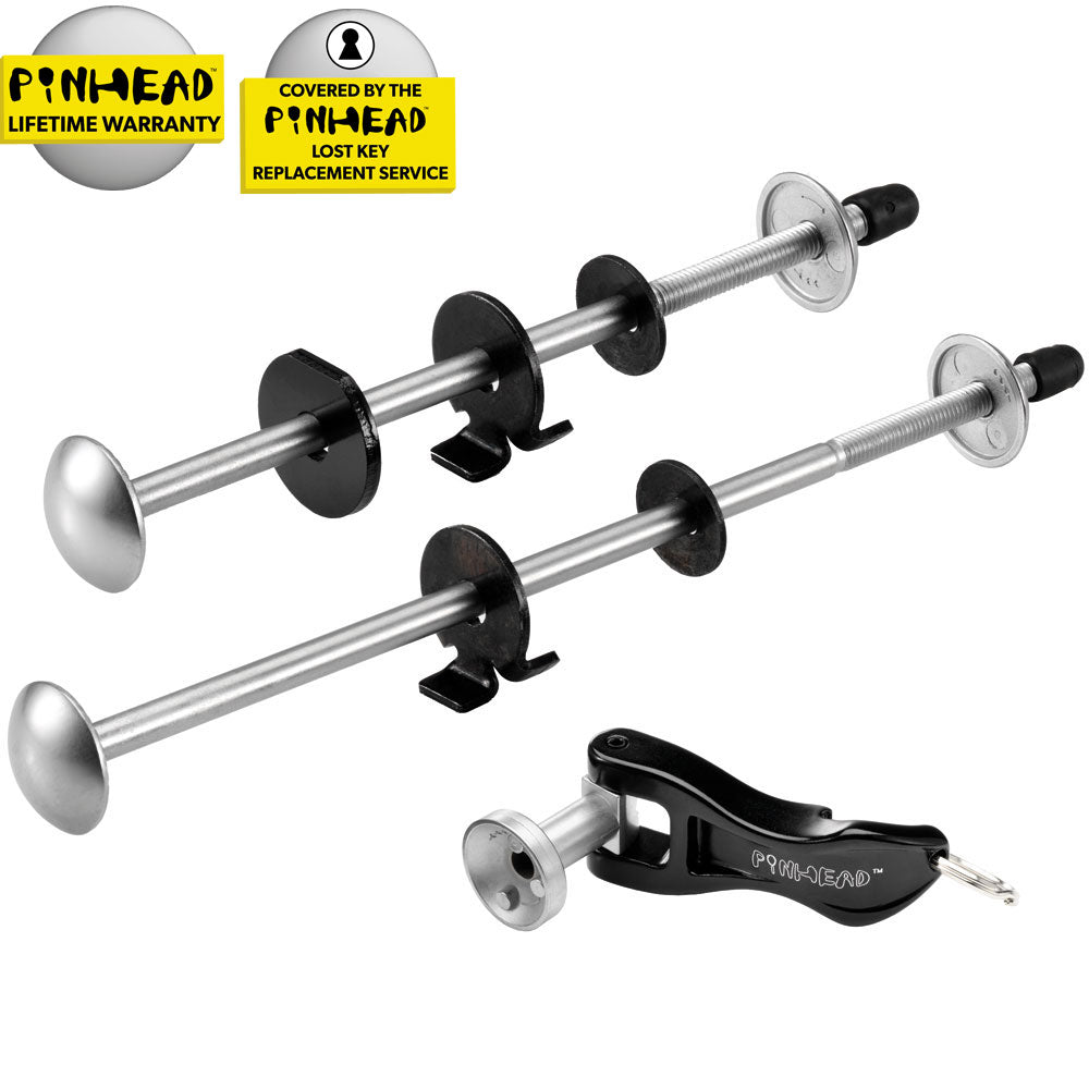 Pinhead Quick Release Wheel Locks, 2-Pack