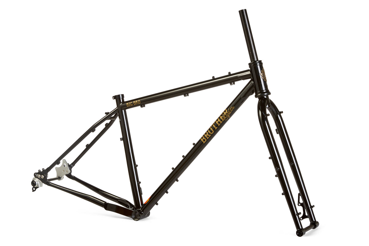 Brother Big Bro frame detail, Stealth Black