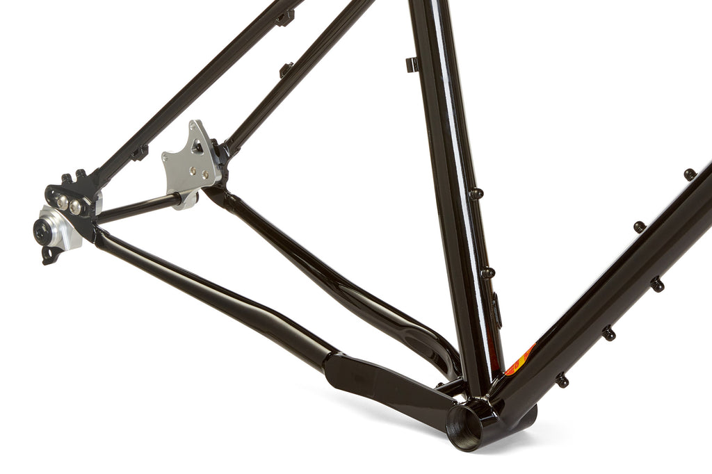 Brother Big Bro head tube and fork, Stealth Black