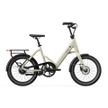 Tenways CGO Compact city electric bike in Sandstone Beige, side view