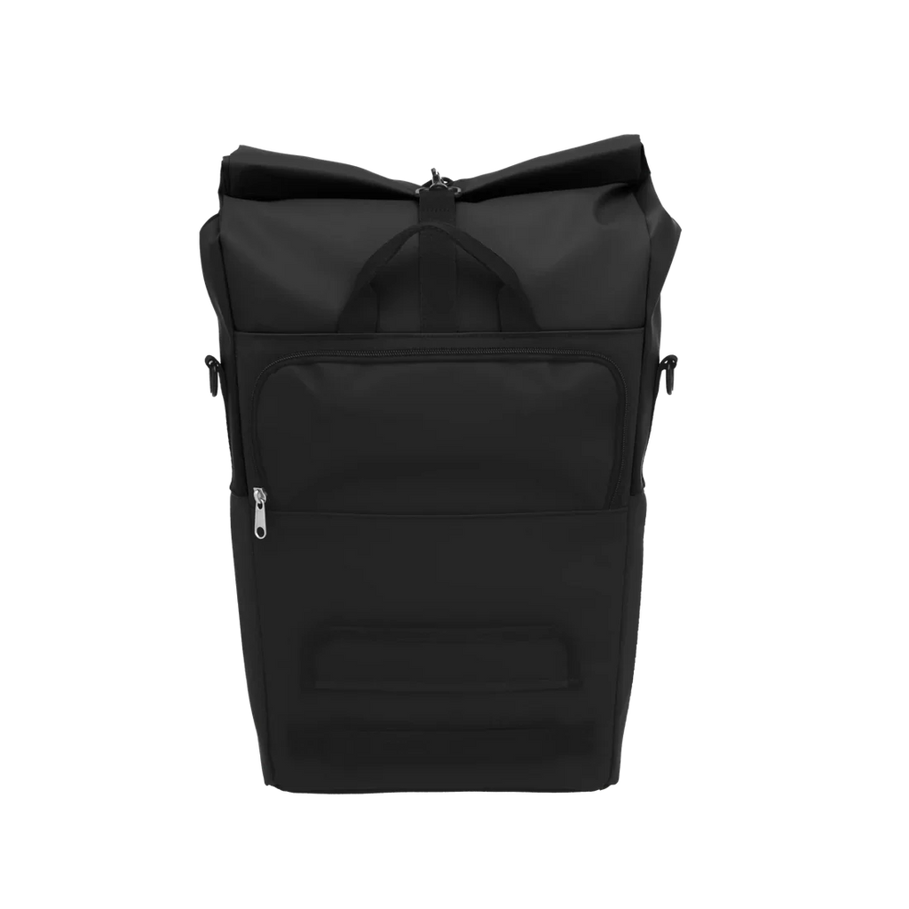 Tenways Premium Pannier Bag open, commuter capacity detail