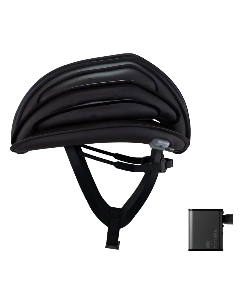 Ventete aH-1 inflatable folding cycle helmet, view 5