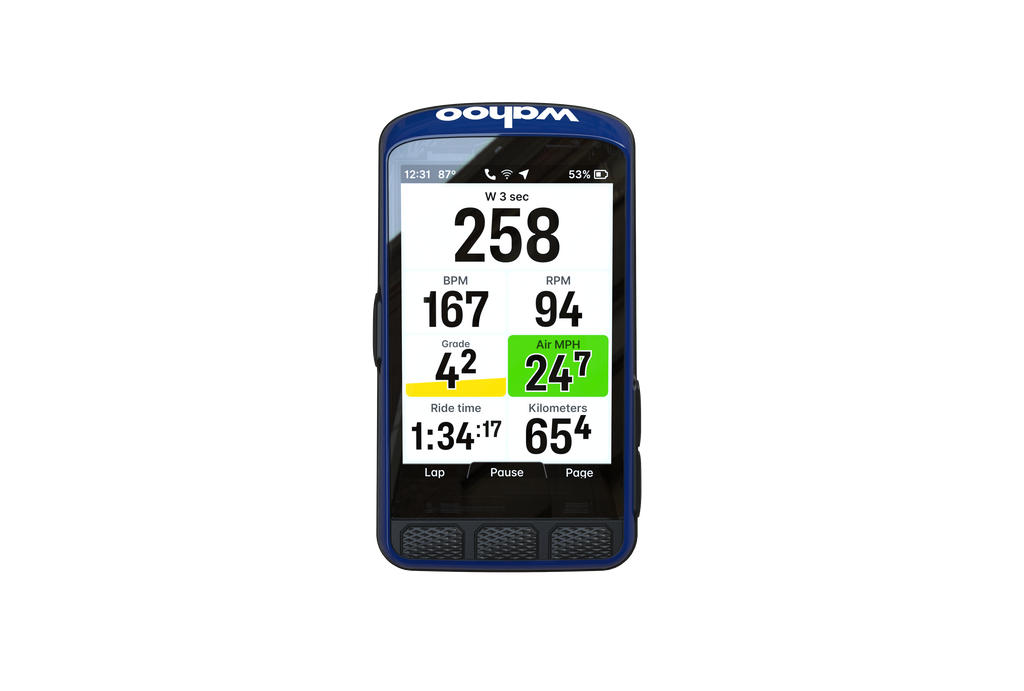 Wahoo ELEMNT ACE accessory trim in Blue, photo 2