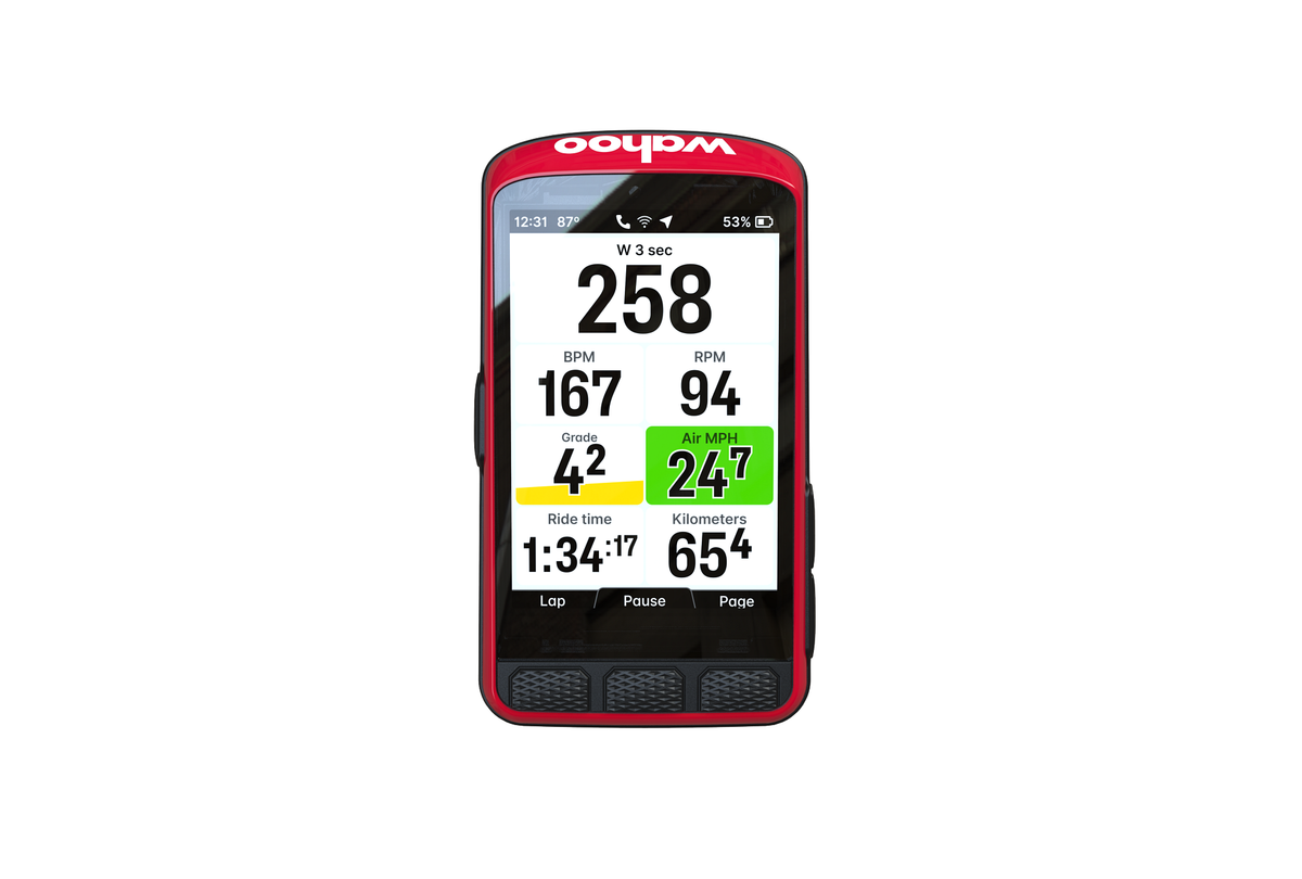 Wahoo ELEMNT ACE accessory trim in Red, photo 2