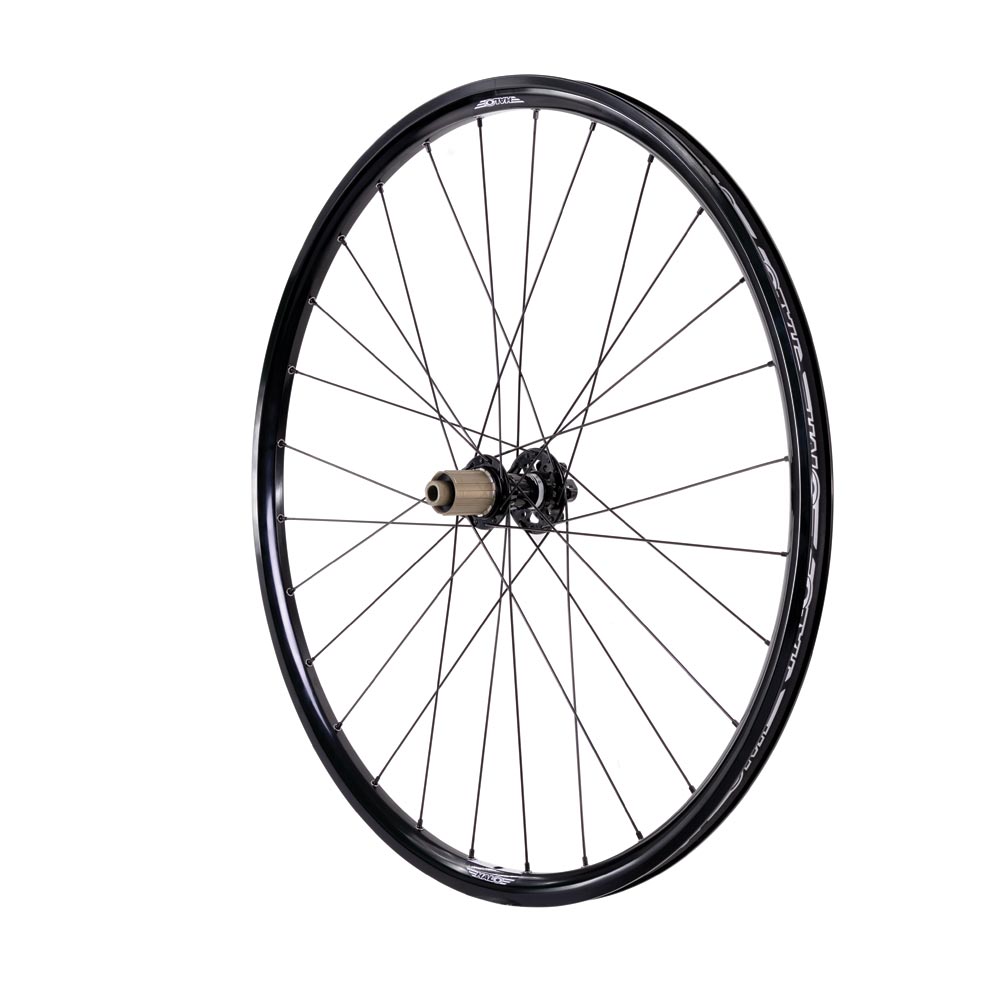 Halo White Line Disc 700c Rear Wheel, black