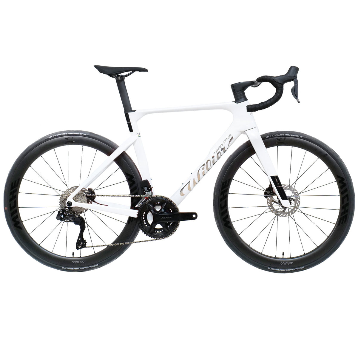 Wilier Filante SL ID2 105 Di2 Road Bike, Drive White