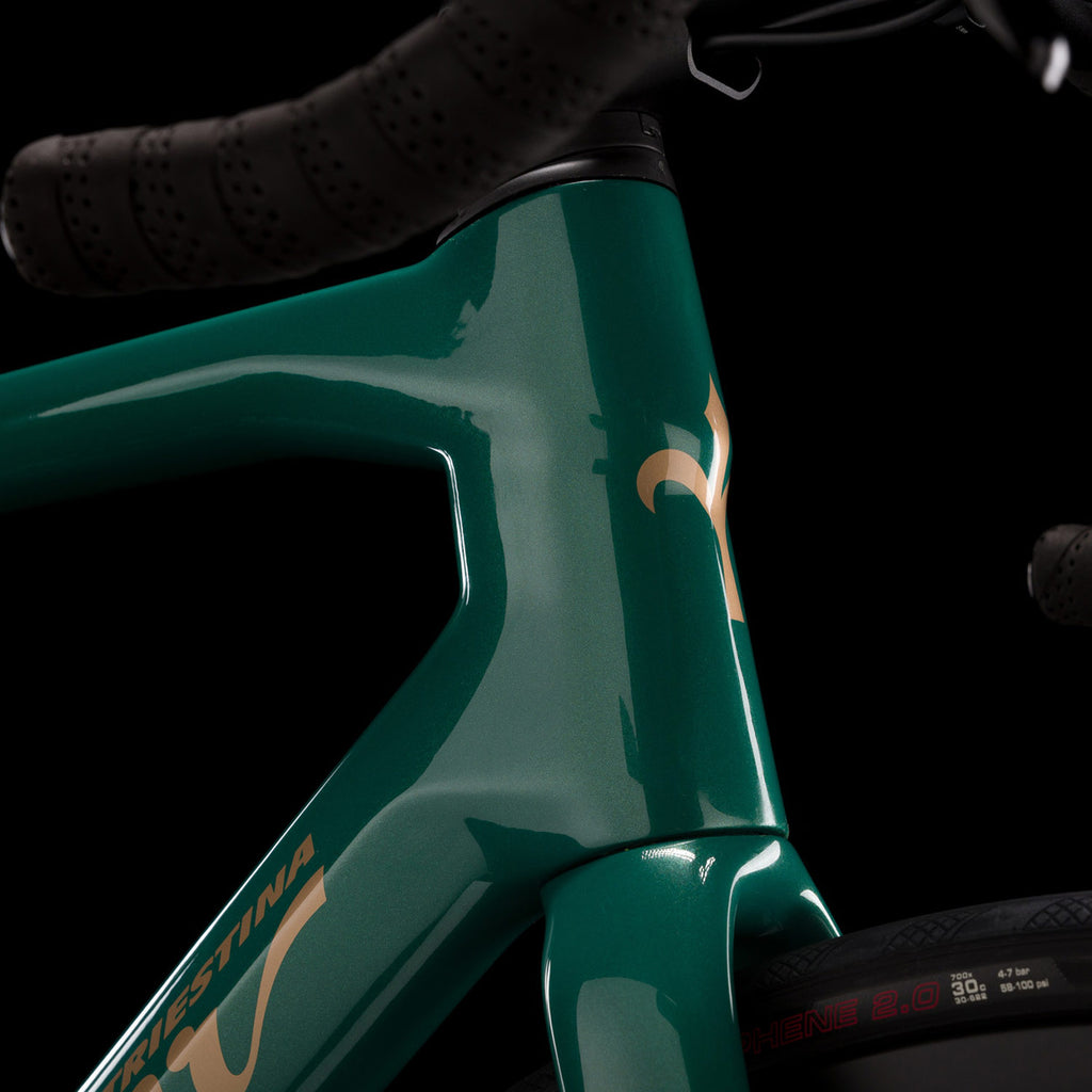 Wilier Garda 105 12-Speed Road Bike, Syntium Green Gold