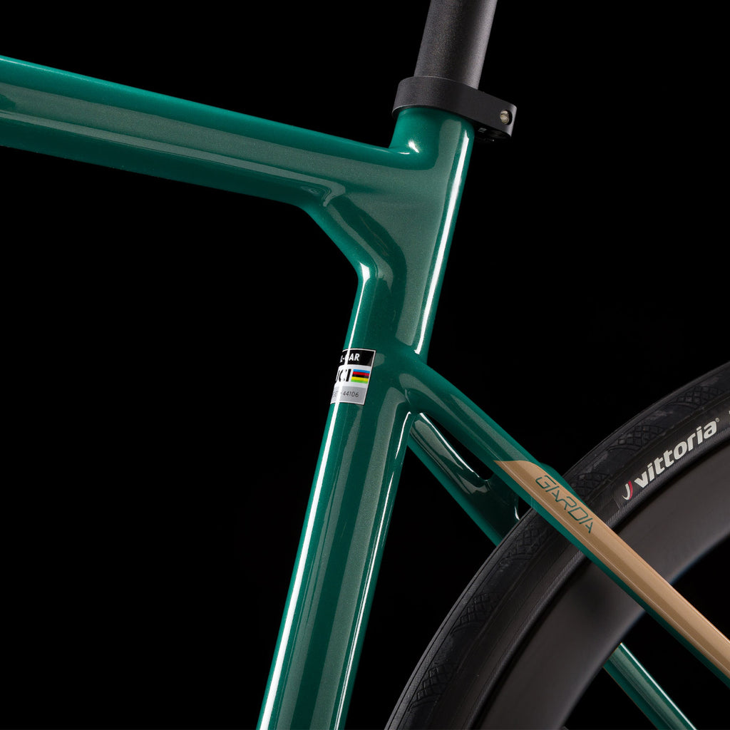 Wilier Garda 105 12-Speed Road Bike, Syntium Green Gold