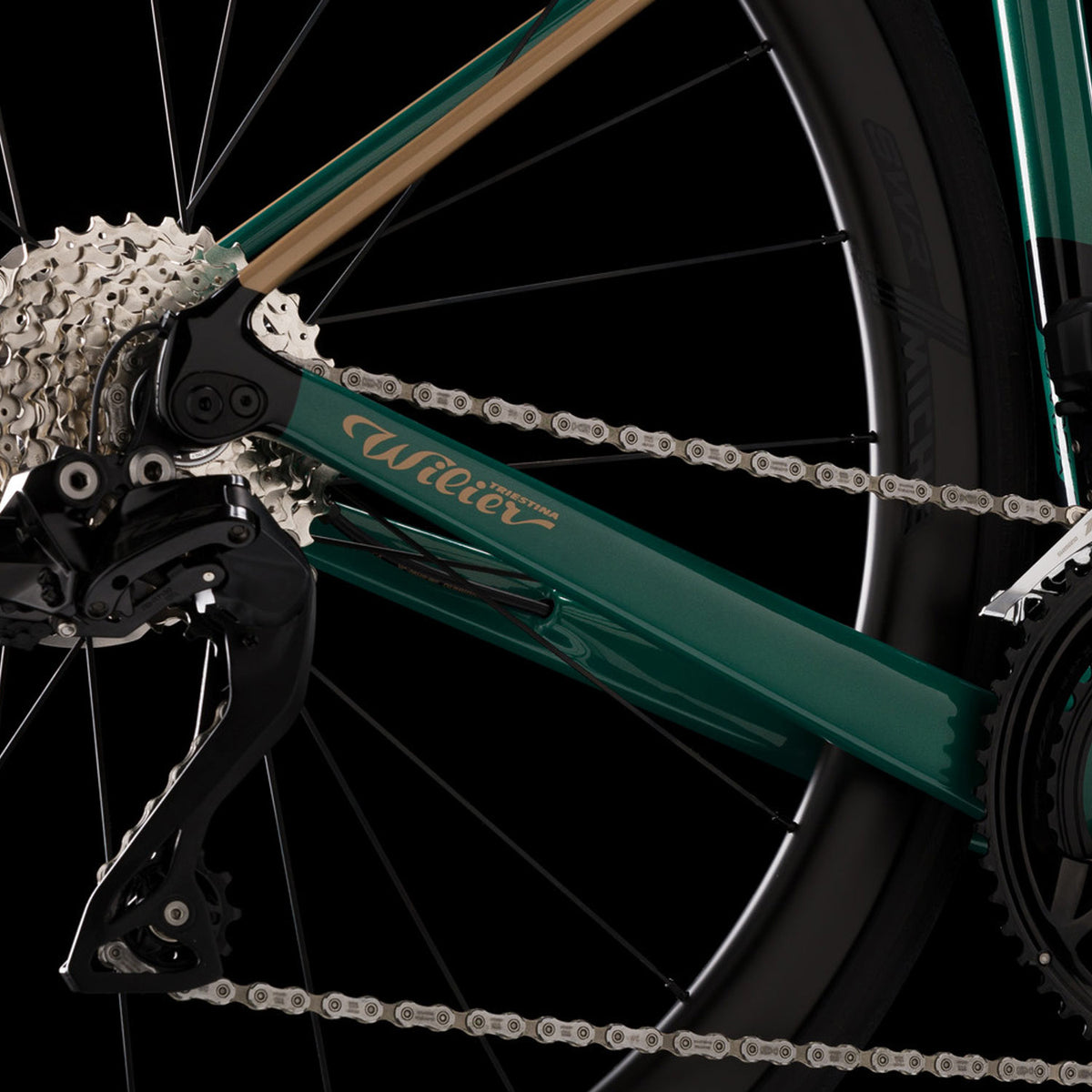 Wilier Garda 105 12-Speed Road Bike, Syntium Green Gold