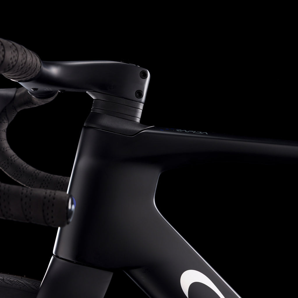 Wilier Rapida 105 12-Speed Road Bike, Lastlight Black, view 5