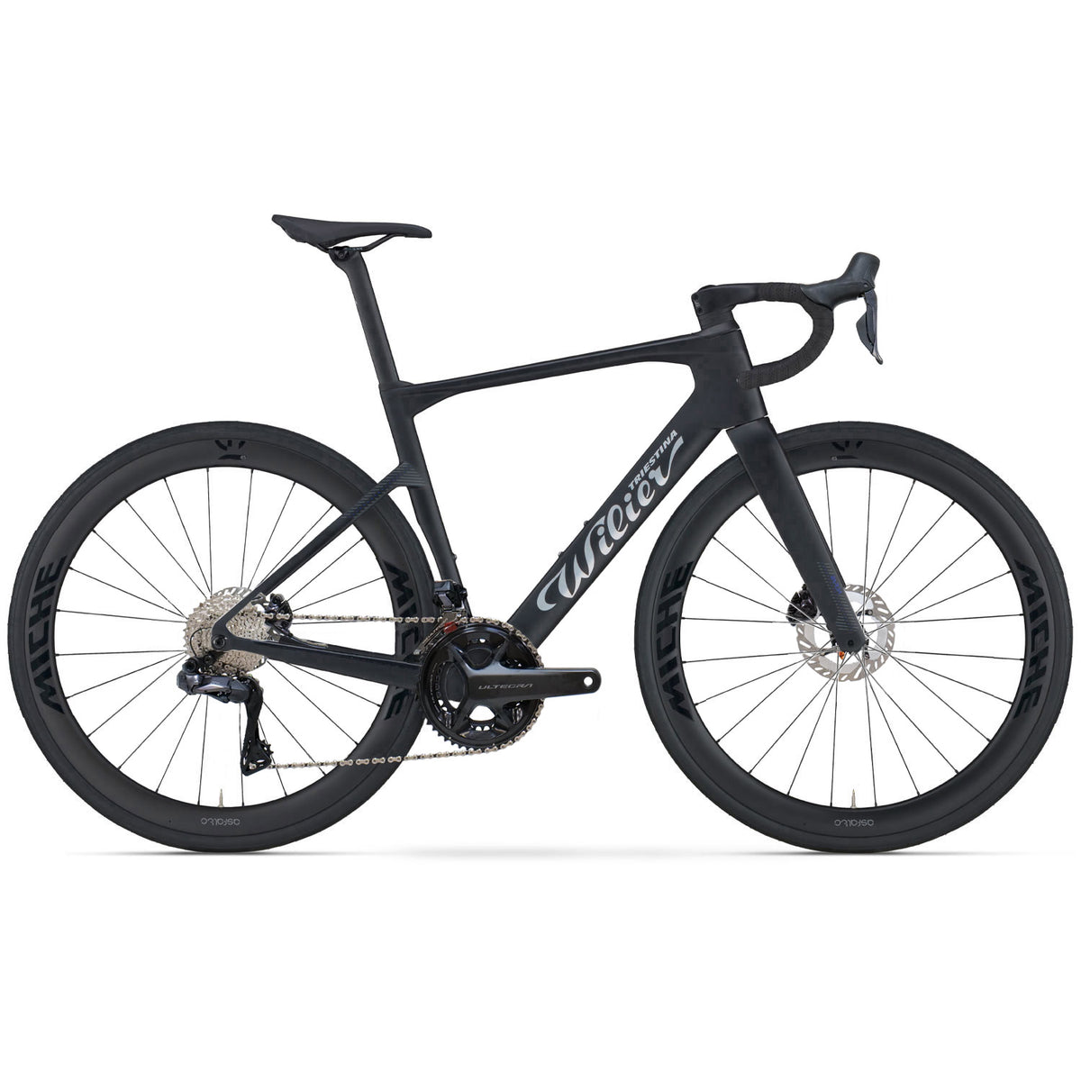 Wilier Rapida Ultegra Di2 Road Bike, Lastlight Black