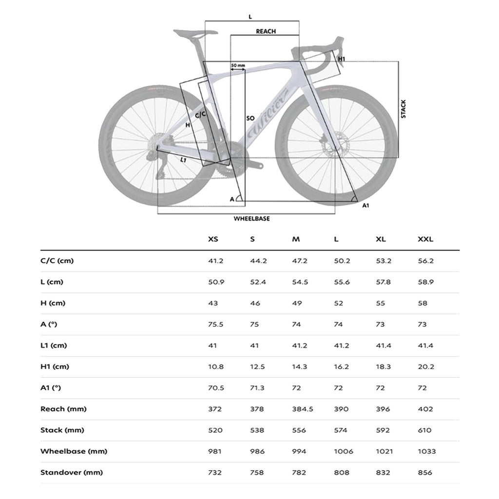 Wilier Rapida Ultegra Di2 Road Bike, Lastlight Black