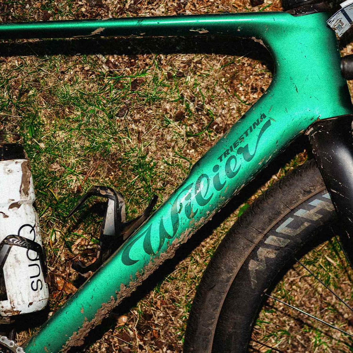 Wilier Rave SLR ID2 Force Gravel Bike, Pixel Green