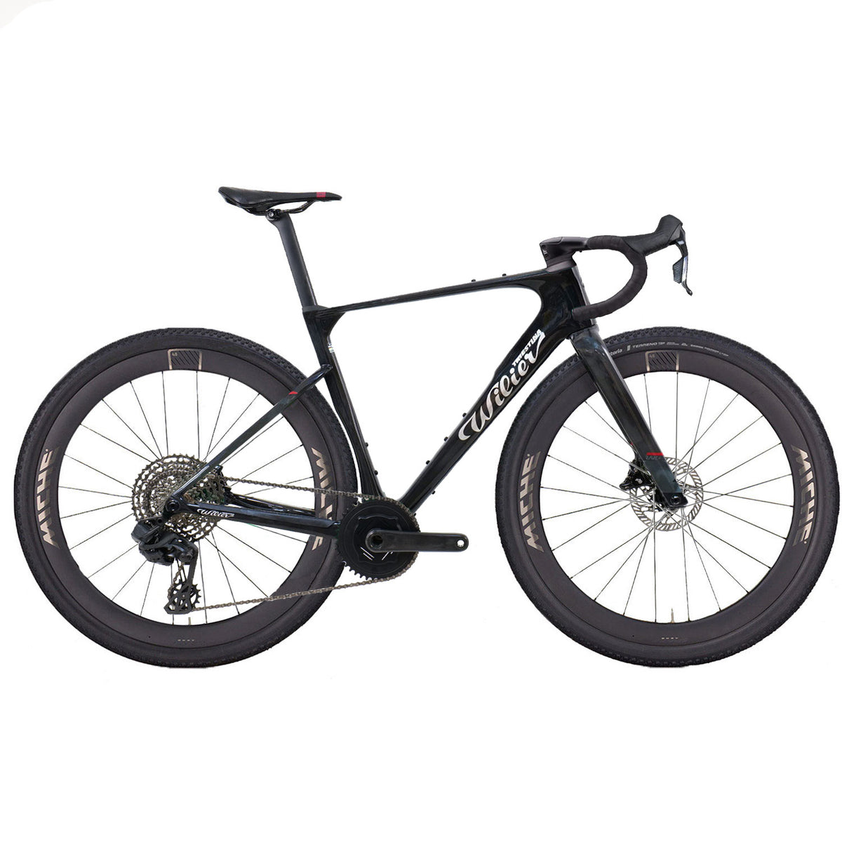Wilier Rave SLR ID2 Record X Wireless Gravel Bike, Black