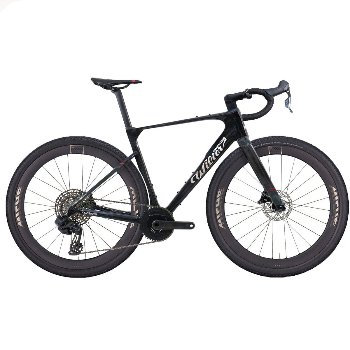 Wilier Rave SLR ID2 Record X Wireless Gravel Bike, Black
